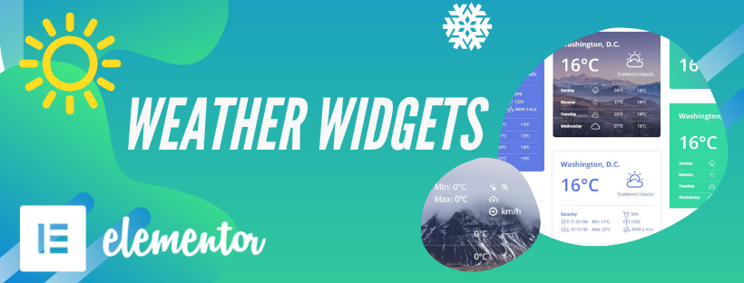 Weather Widgets Addons for Elementor Featured Image