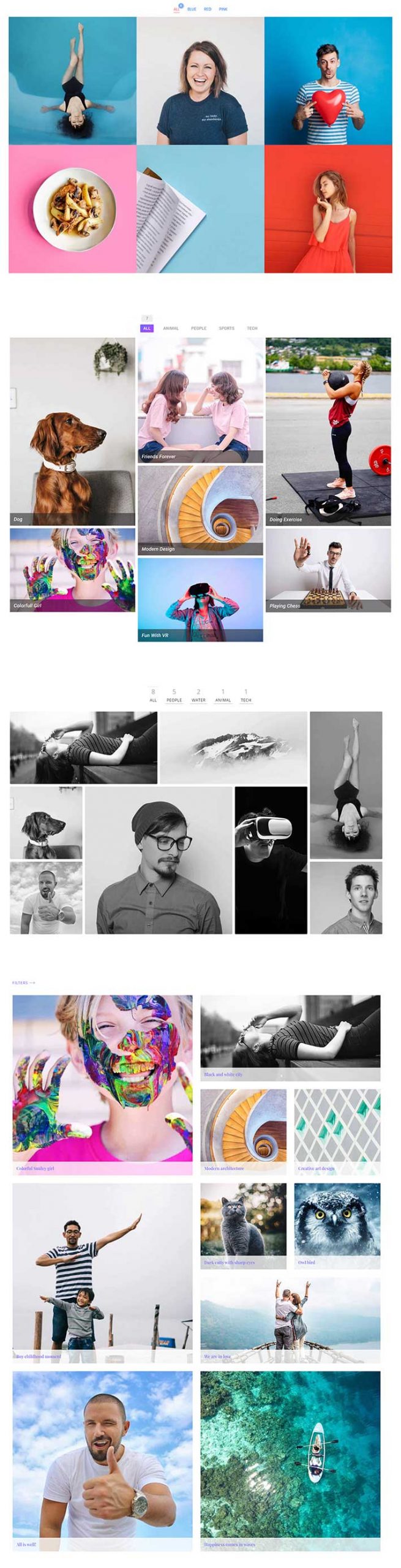 Image Gallery / Portfolio Widget by The Plus Addons for Elementor