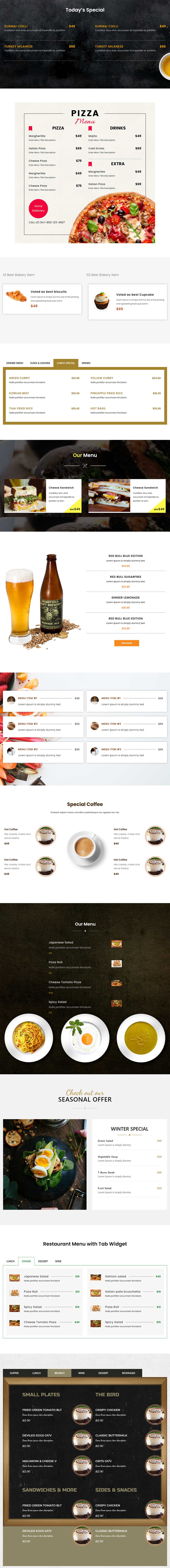 Pricing List by PowerPack for Elementor