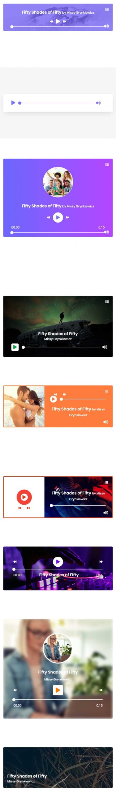 Audio Player Widget by The Plus Addons for Elementor
