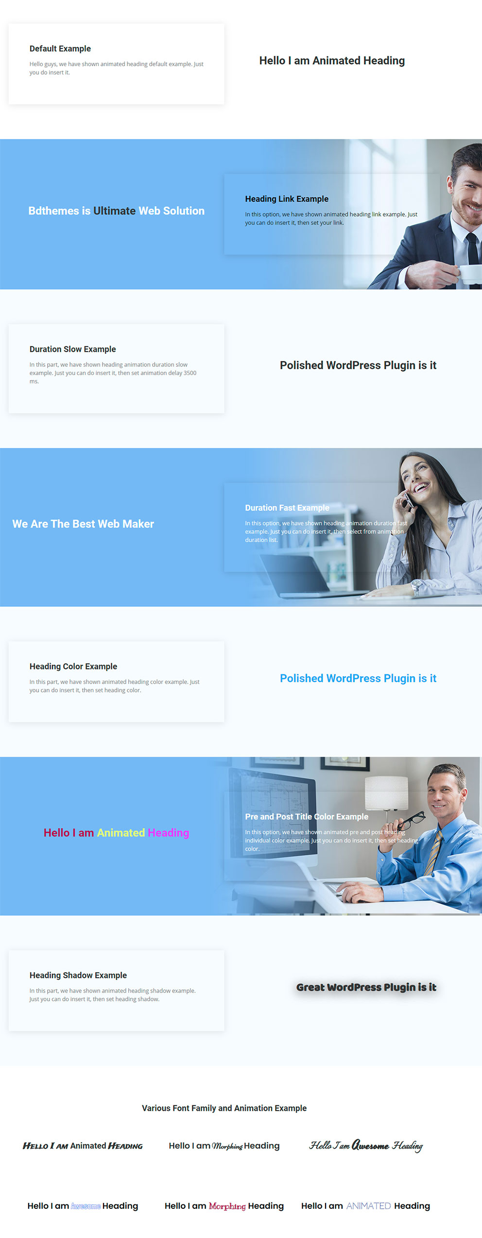 Animated Text Widget by Element Pack for Elementor