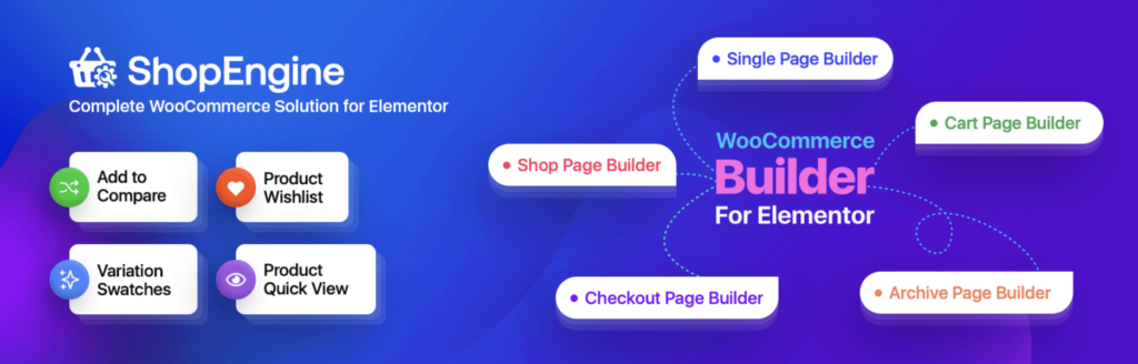 ShopEngine for Elementor and WooCommerce
