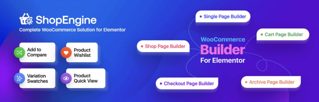 ShopEngine para Elementor y WooCommerce