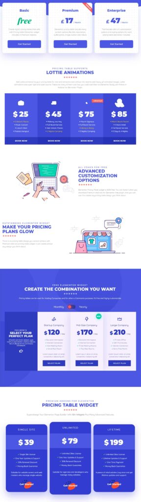 Pricing Table - Official Elementor Addons, Plugins and Widgets