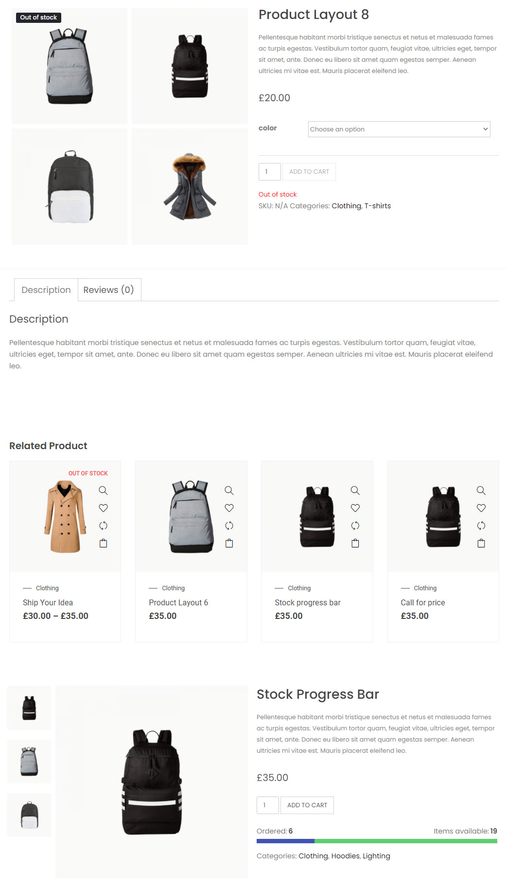 Single Product Page Widget by WooLentor for Elementor