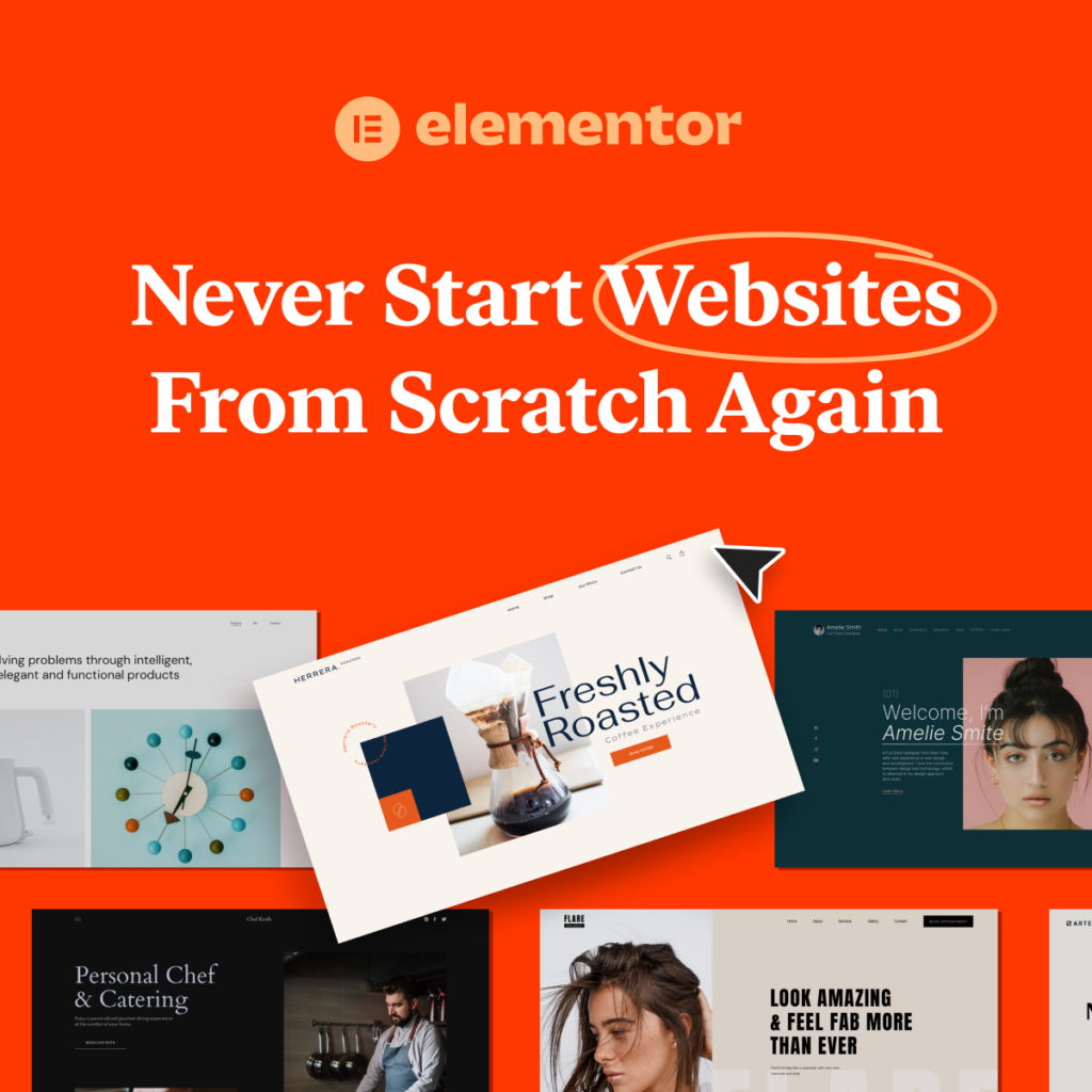 Elementor Website-Bausätze