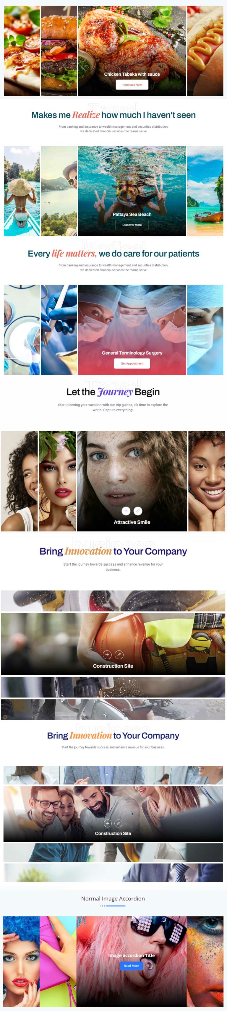 Image Accordion Official Elementor Addons, Plugins and Widgets
