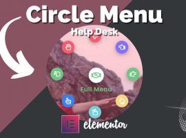 Circle Menu Widget for Elementor