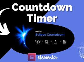 Elementor Addons voor afteltimer Widget