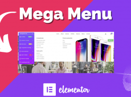 Elementor Addons pour Mega Menu Widget