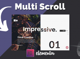 Multi Scroll Widget para Elementor