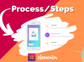 Elementor Addons per fasi di processo Widget