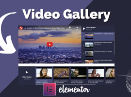 Videogalerij Widget voor Elementor