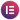 Logo Elementor Bianco Leter Round